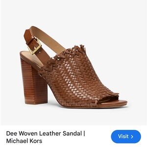 Michael Kors Leather Sandals